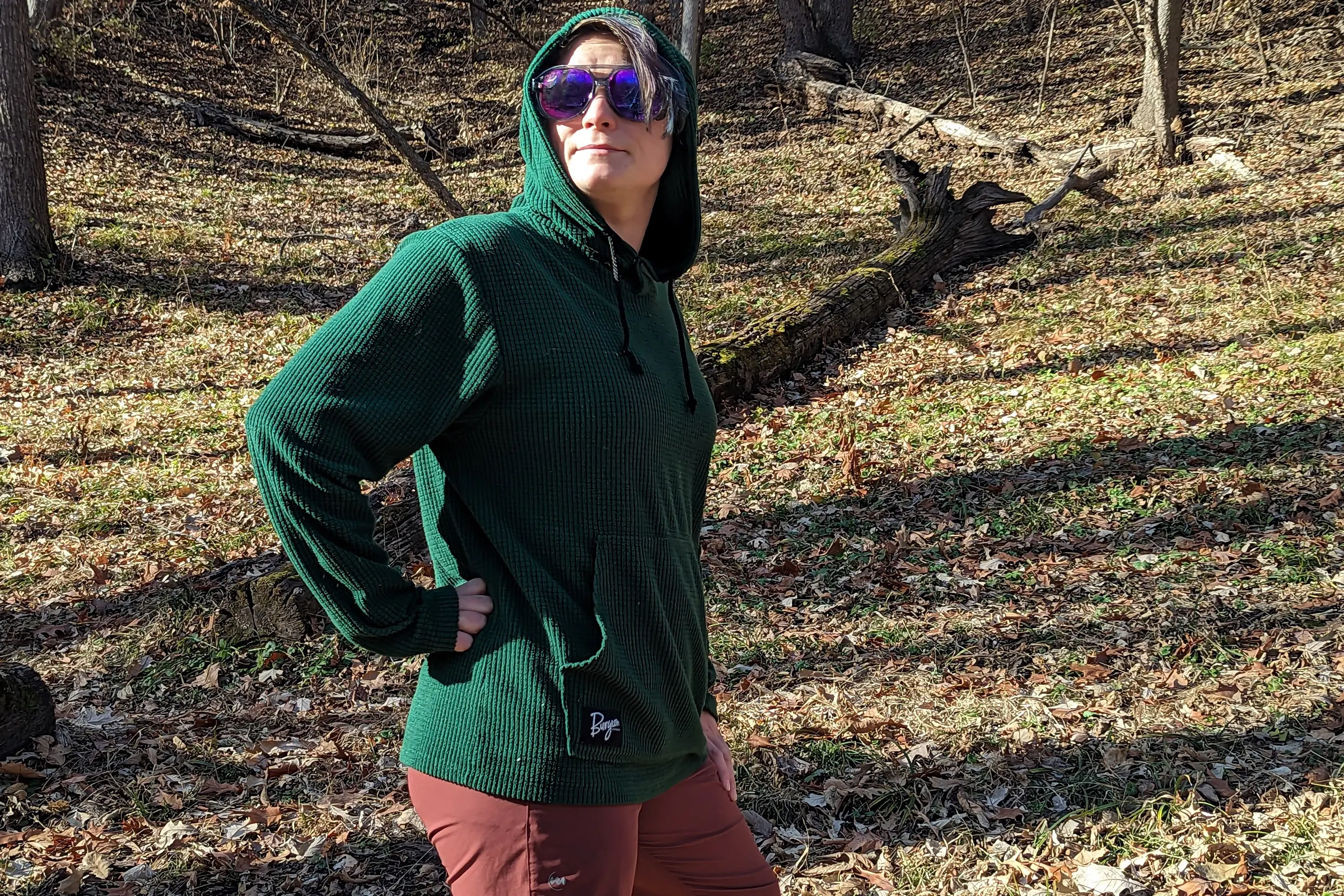 Burgeon Highlander Synthetic Fleece Hoodie