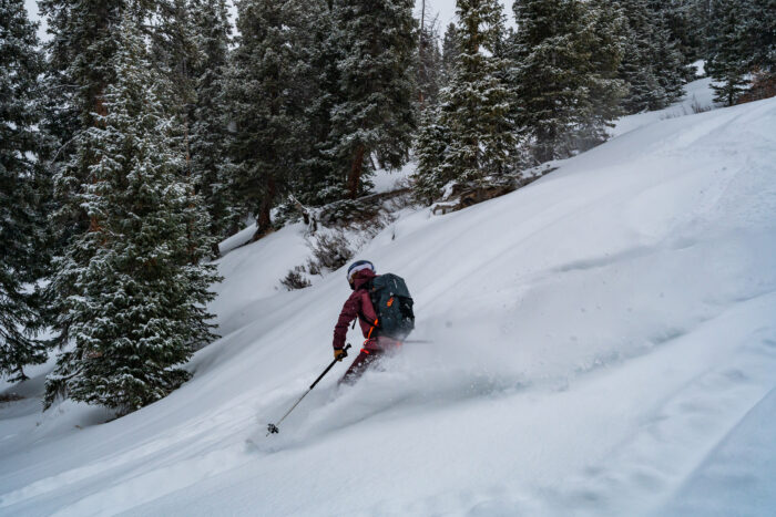 Ortovox Litric Avabag avalanch airbag; (photo/Alex Cernichiari)