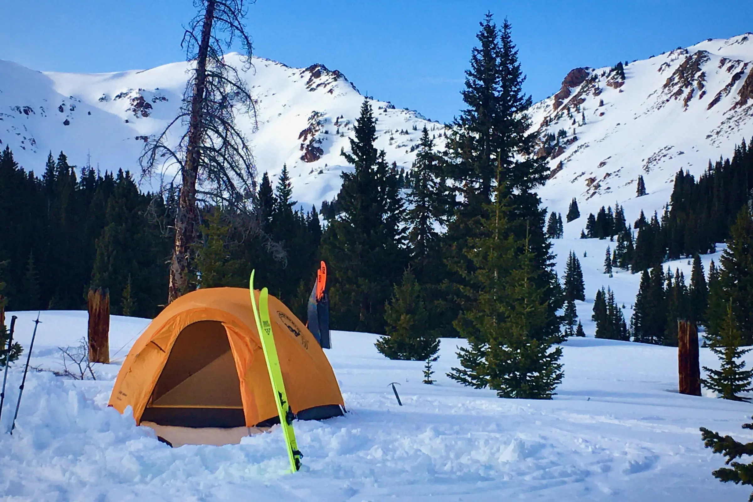 How to winter camp in the backcountry/winter camping