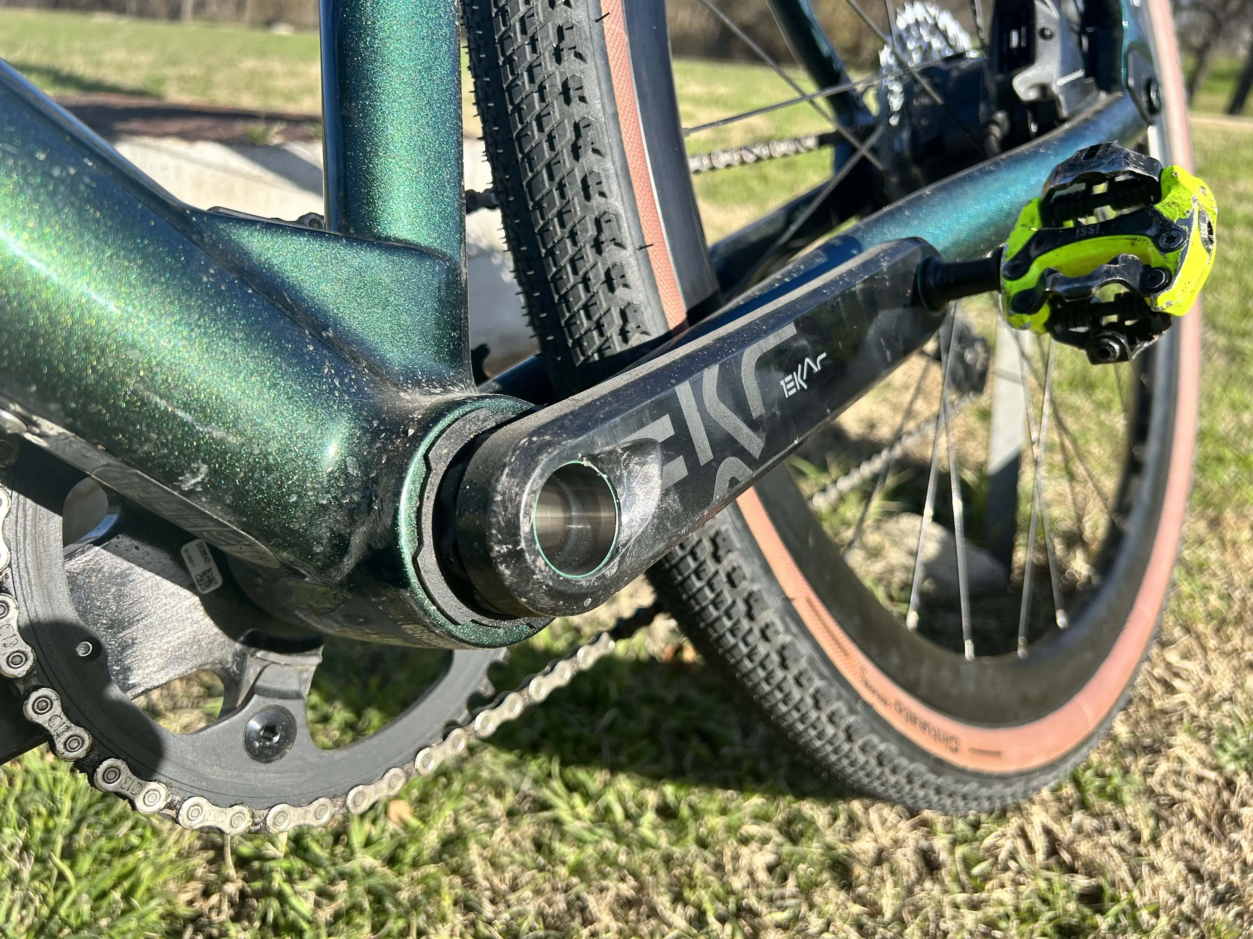 Campagnolo Ekar crankset.