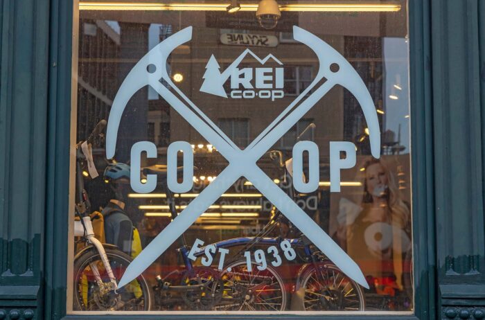 REI storefront