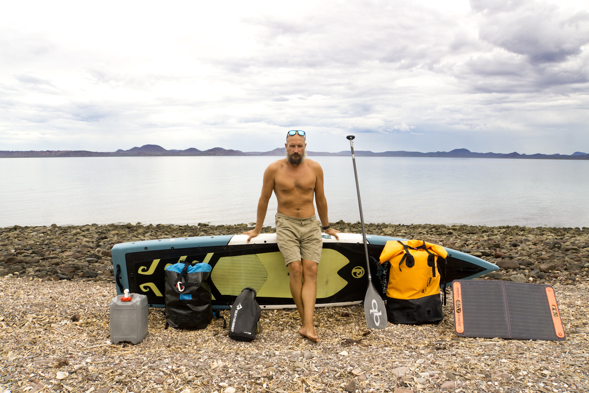 Sean Jansen paddled 1,000 miles down the Baja coast on a SUP.