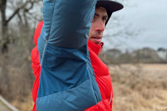 Supercouloir 1000 Down jacket armpit