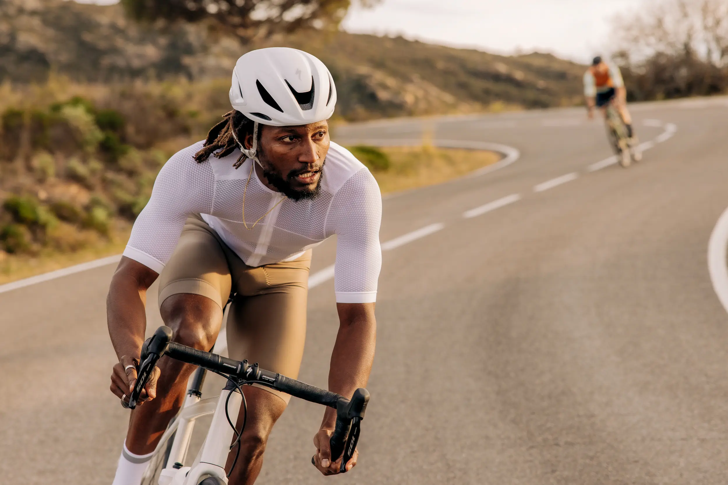 Specialized Propero 4 on male cyclist