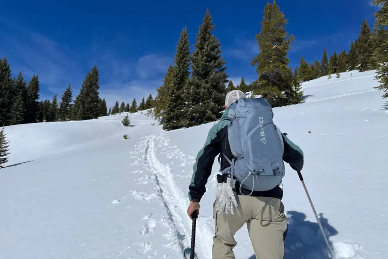 Hut Trip Capacity, Ski Touring Size: Blue Ice Kume 40L Review