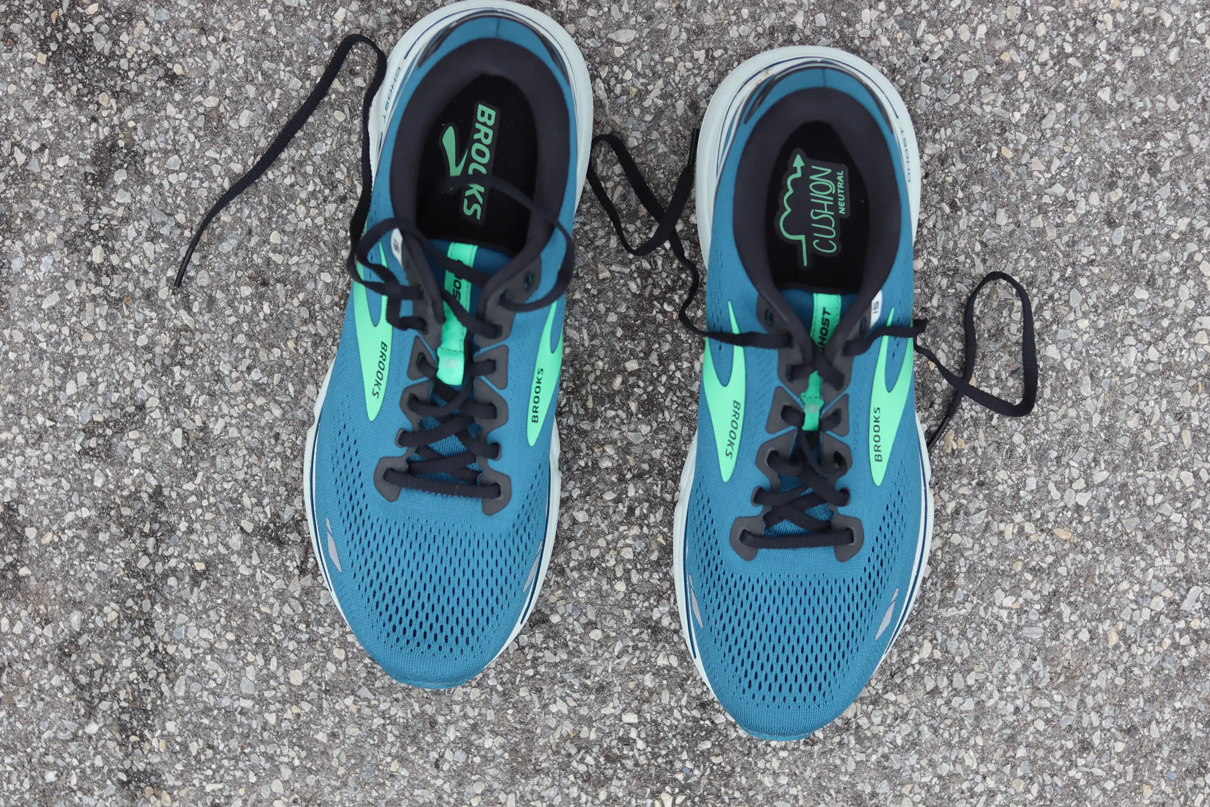 Brooks Ghost 15 Running Shoe Design & Colours