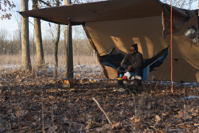 Seek Outside Hot Tent Wood Stove U-Turn