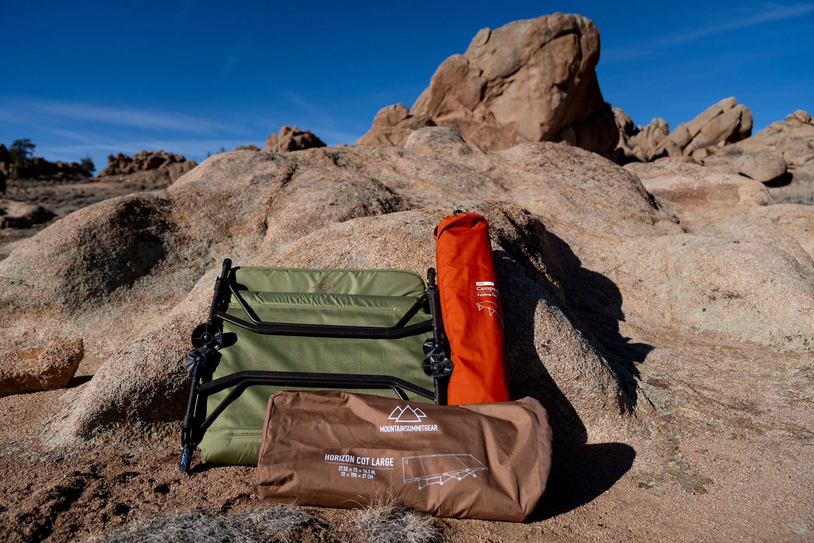 Best Camping Cots — Stacked