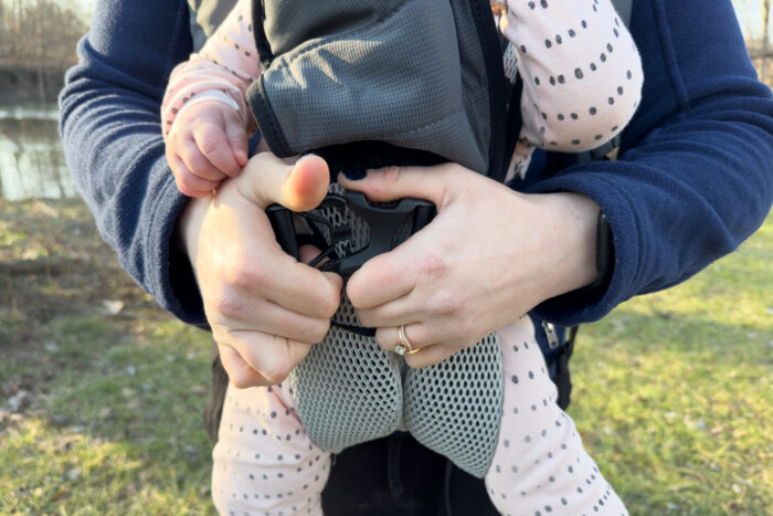 Hatcher Pack Adventure Diaper Bag for baby carrying