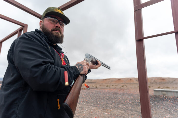 The GearJunkie team always looks forward to the shotgun range during Industry Day; (photo/Rachelle Schrute)