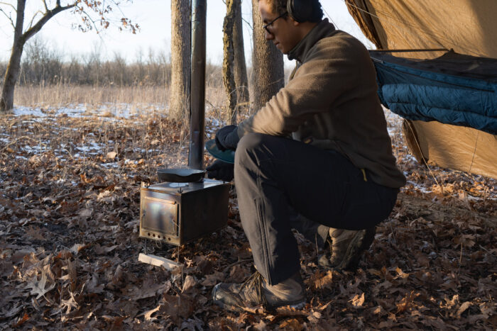 Seek Outside Hot Tent Wood Stove U-Turn