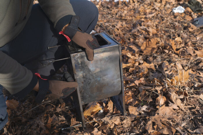 Seek Outside Hot Tent Wood Stove U-Turn