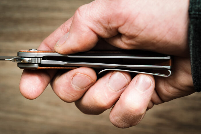 CRKT Padawan handle and lock