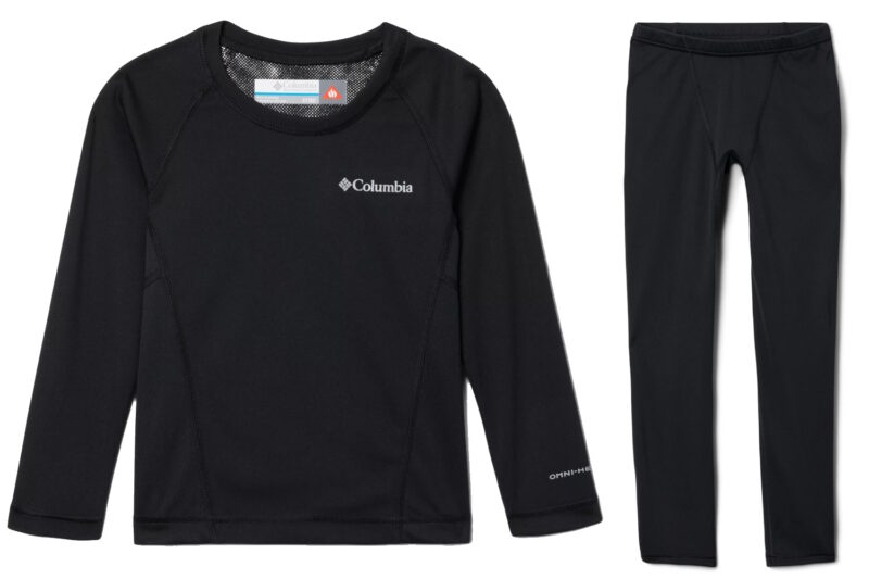 Columbia Kids’ Omni-Heat Midweight Baselayer Crew & Bottom