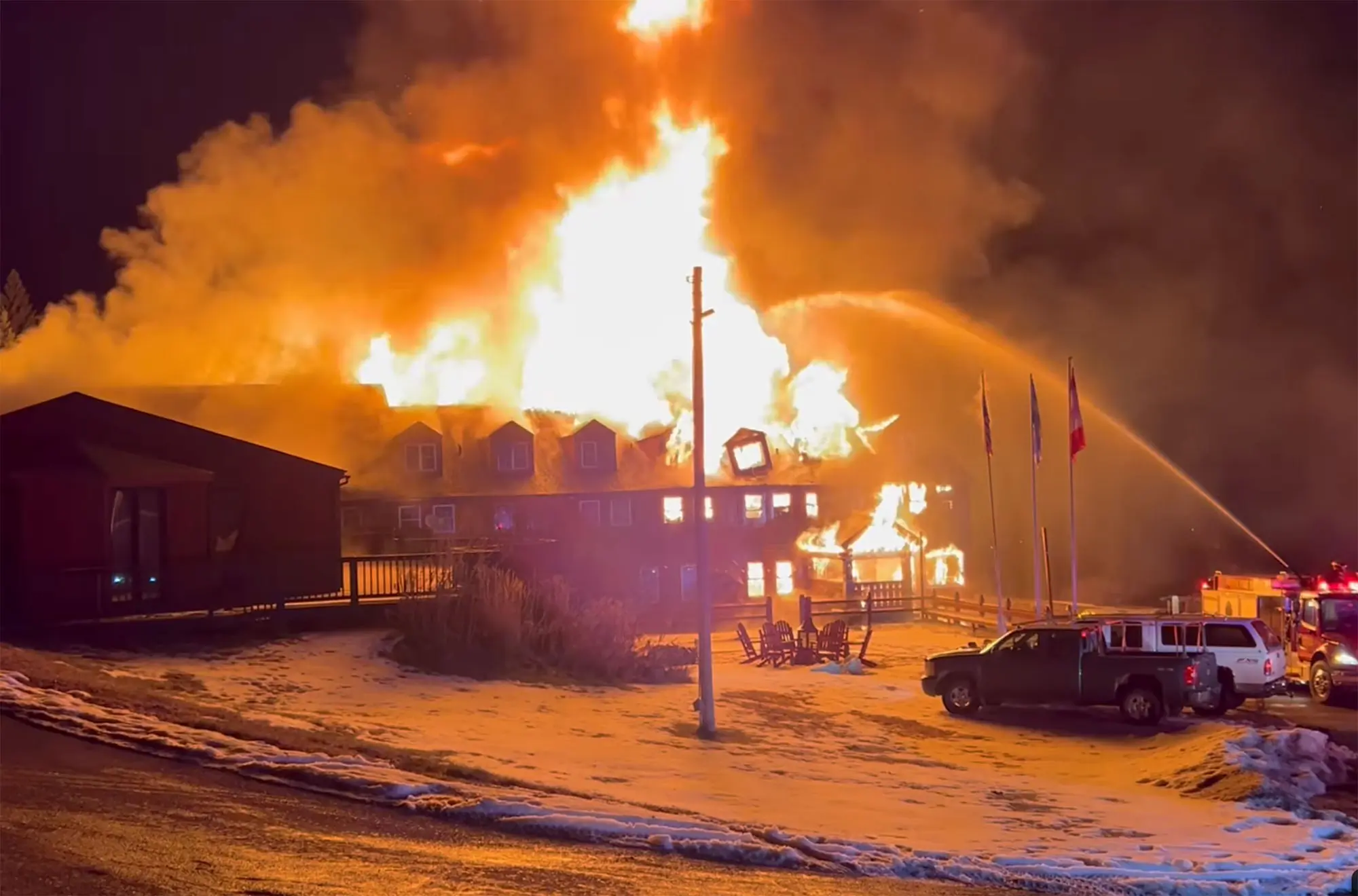 ‘Nothing Left but Ash and Rubble’: Police Launch Investigation After Fire Destroys Lutsen Lodge