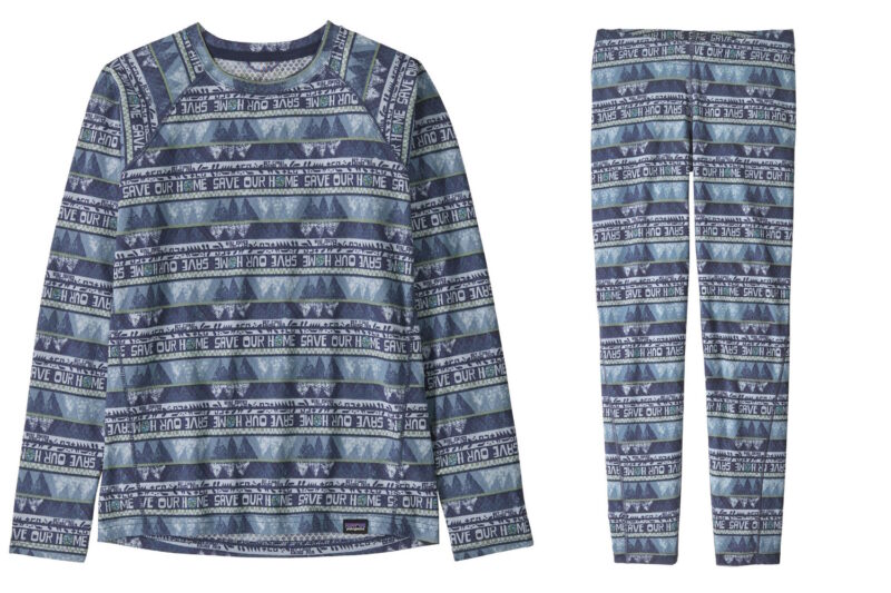 Patagonia Midweight Capilene Crew & Bottoms