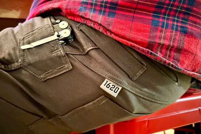 1620 work pants waist