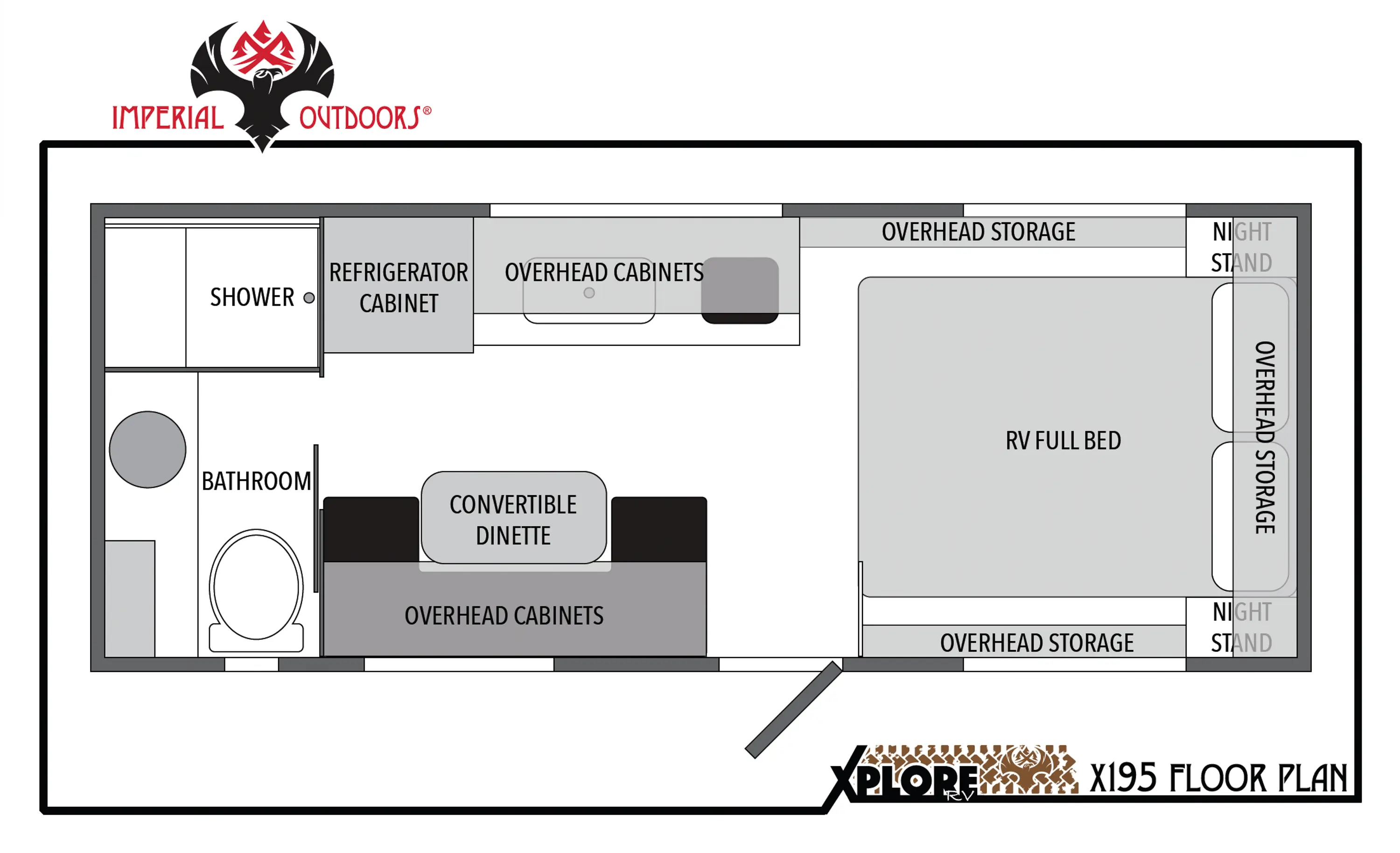 2024 Imperial Outdoors XploreRV X195