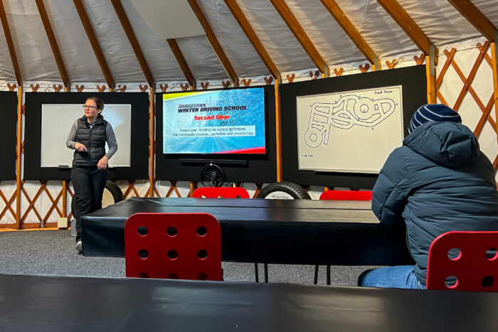 Bridgestone Winter Driving School