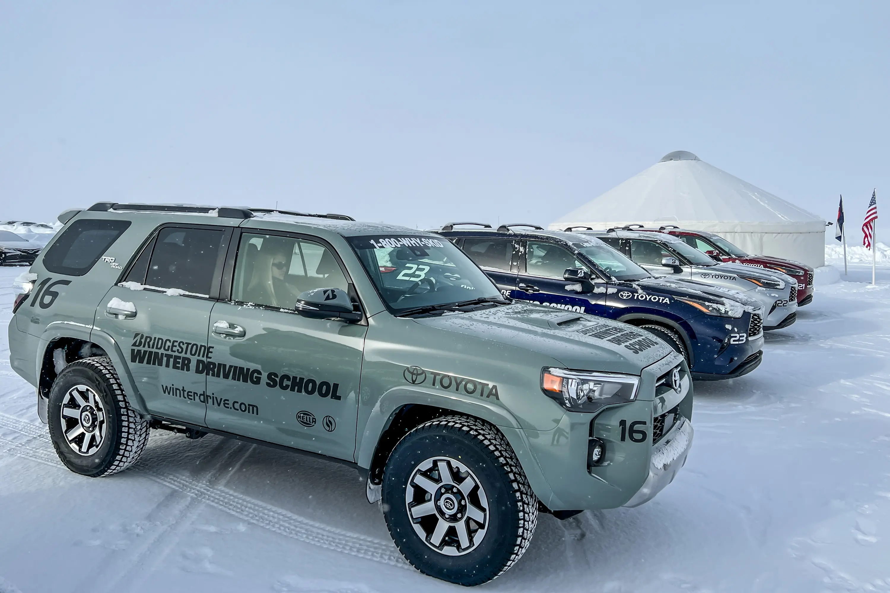 Bridgestone Winter Driving School