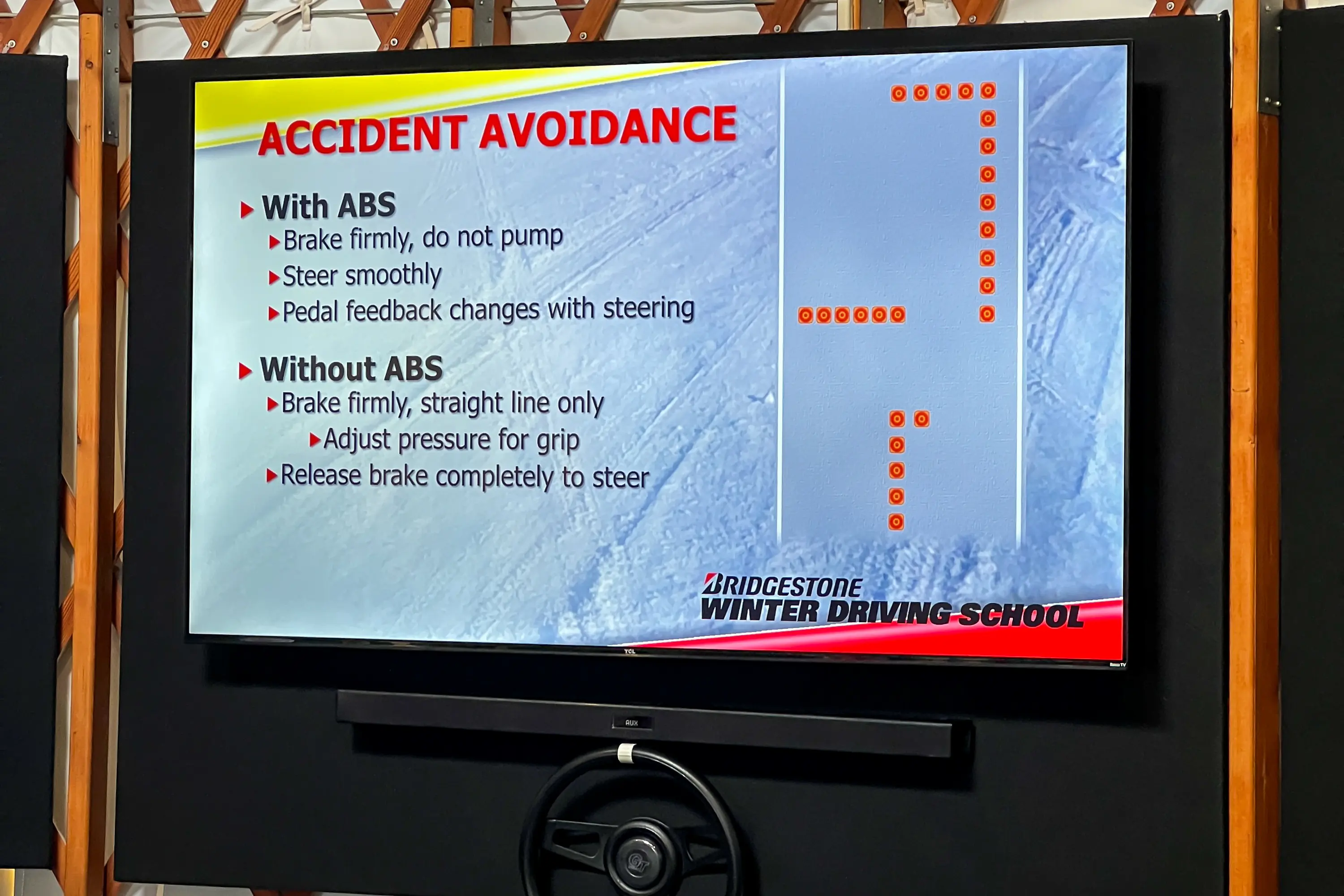 Bridgestone Winter Driving School