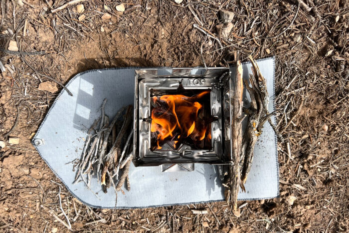 Ganesha Ultralight biofuel wood camp stove