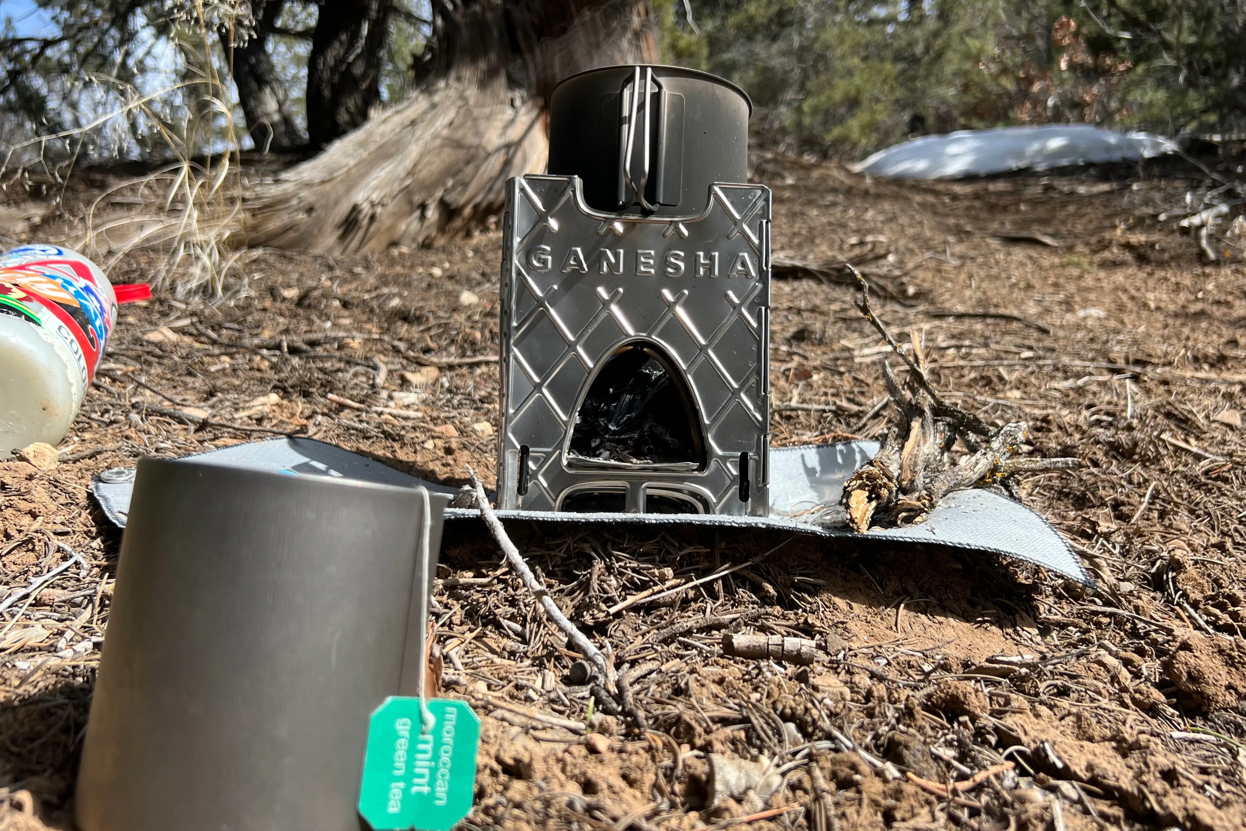 Ganesha Ultralight biofuel wood camp stove