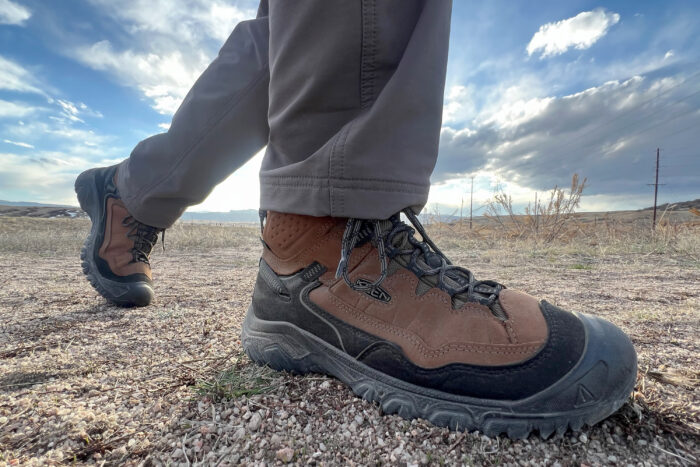 Hiking in the KEEN Targhee IV