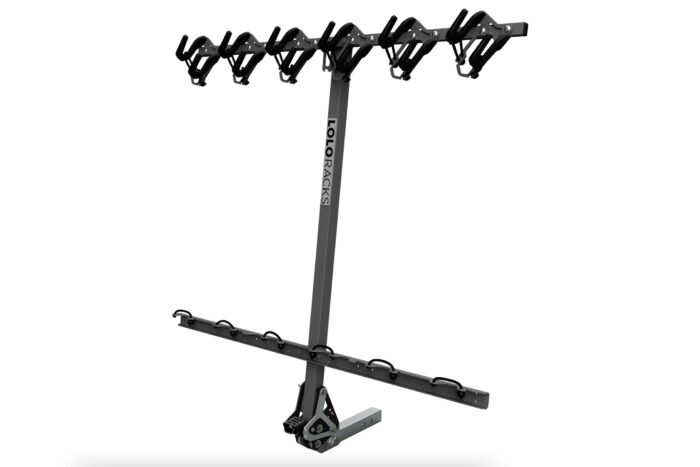 Lolo Racks 6-Bike Rack with Foot-Activated Tilt product image