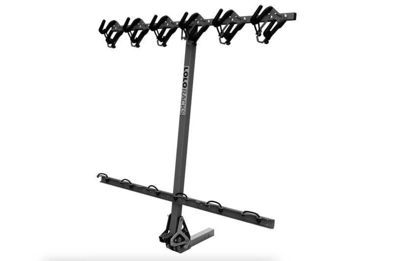 Lolo Racks 6-Bike Rack With Foot-Activated Tilt