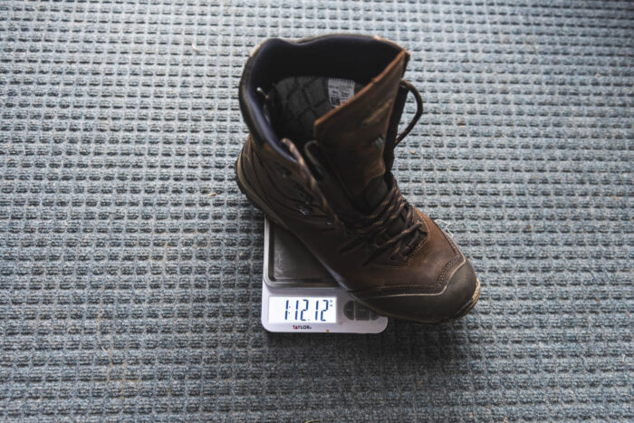 Meindl boot weight