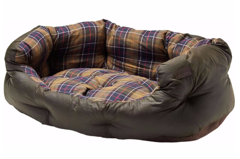Barbour Wax/Cotton Dog Bed