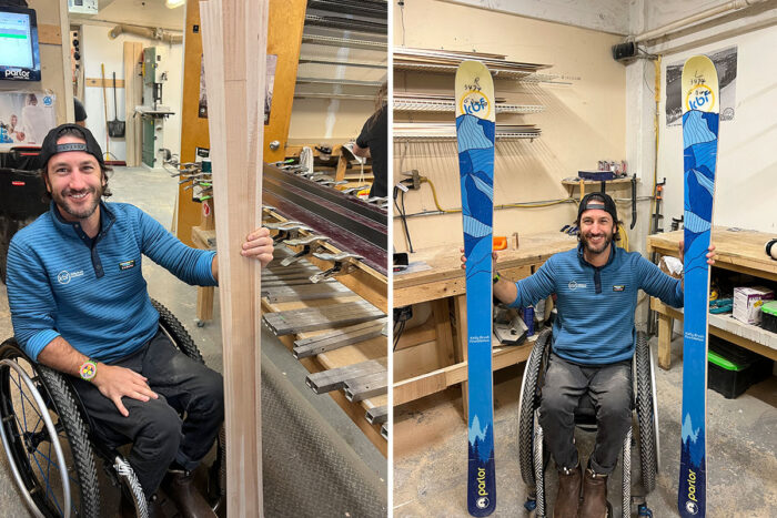 Parlor KFGB Ski Monoski adaptive athletes