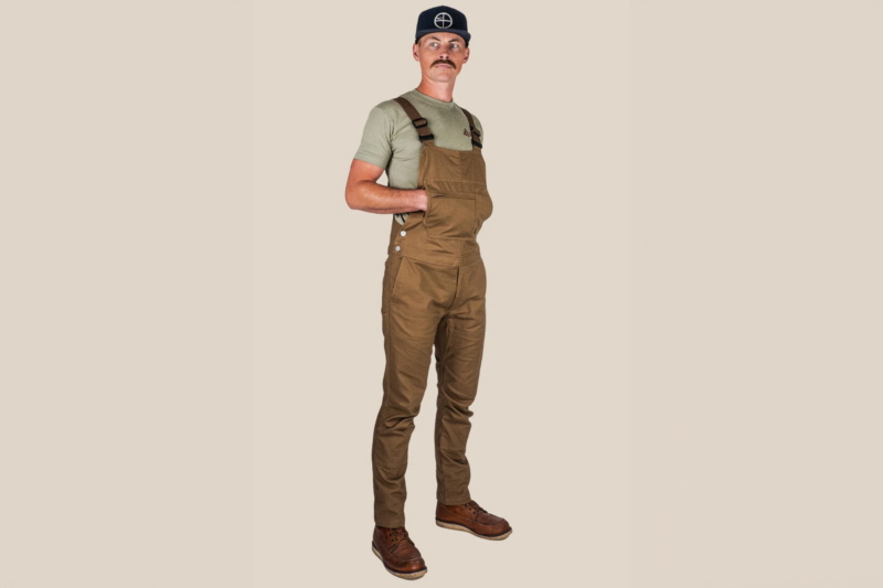 LIVSN Flex Canvas Overalls