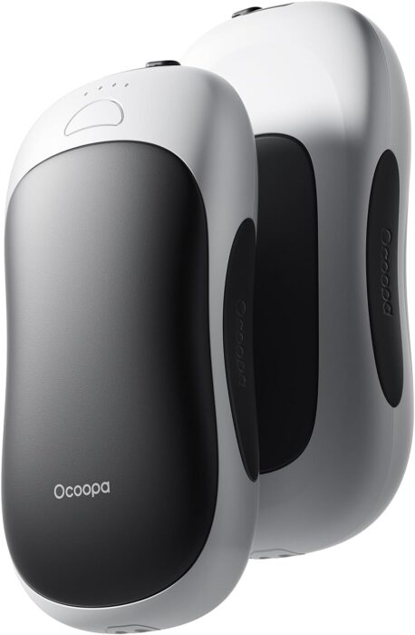 stock image of occopa magnetic rechargeable hand warmers