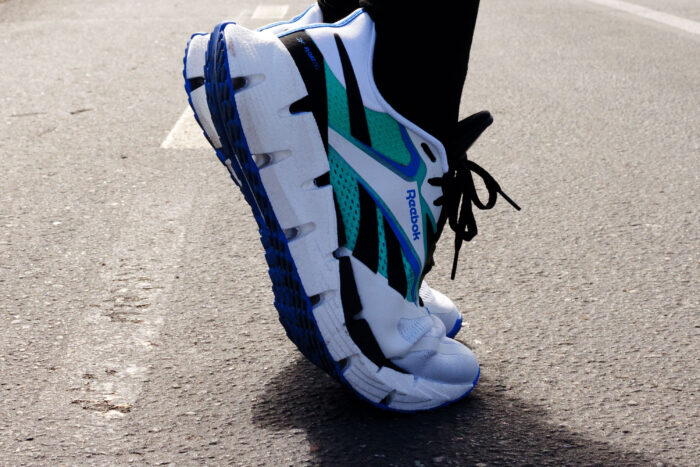 reebok floatzig 1 standing on toes flex