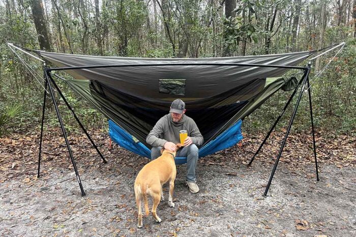 turtlebug camper hammock stand