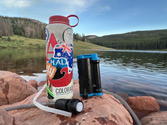 LifeSaver Wayfarer Water Purifier is more effective than water filters for backpacking and camping