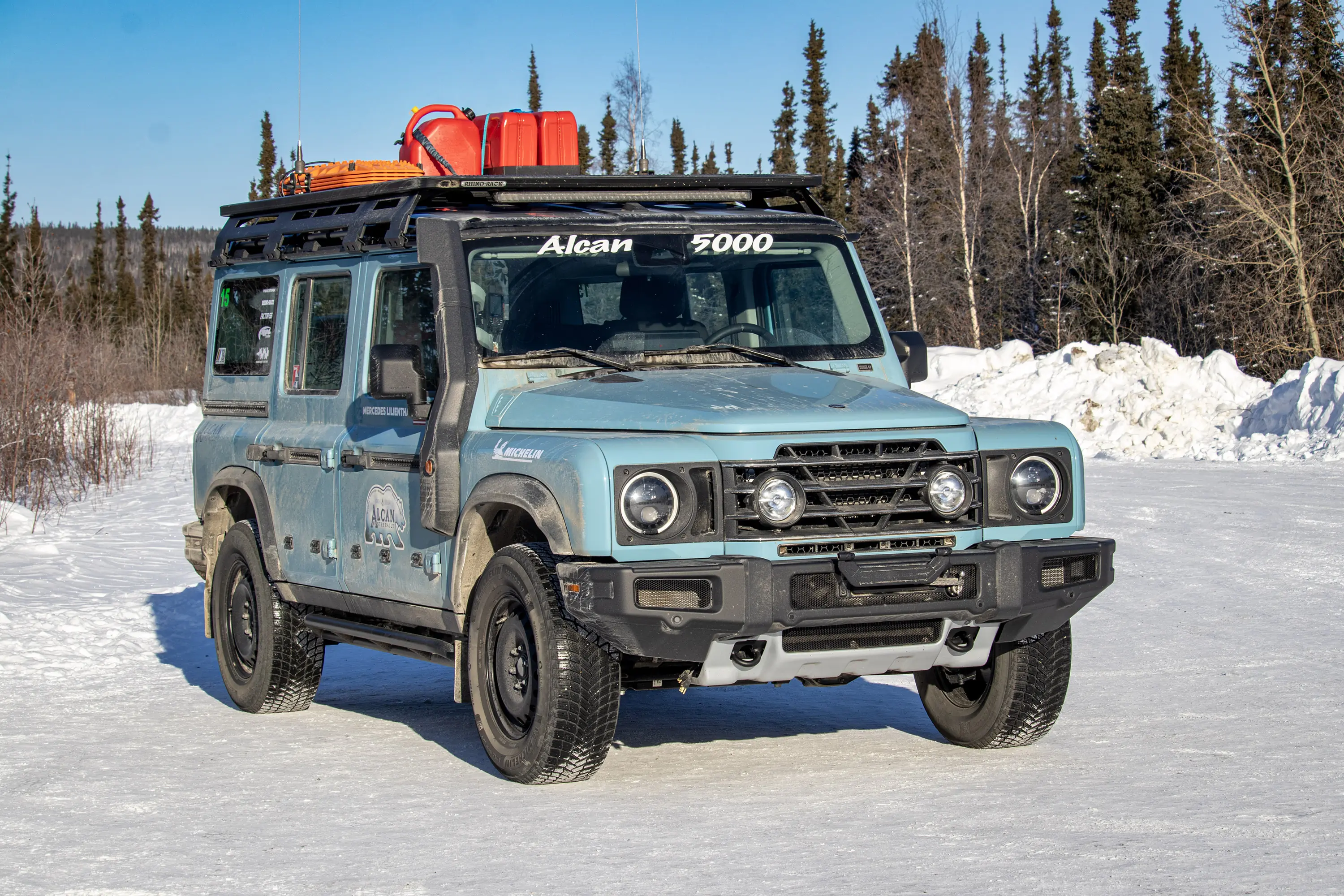 2024 INEOS Grenadier review ALCAN 5000 rally