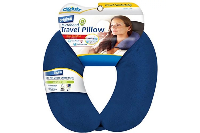 Cloudz Microbead Travel Neck Pillow