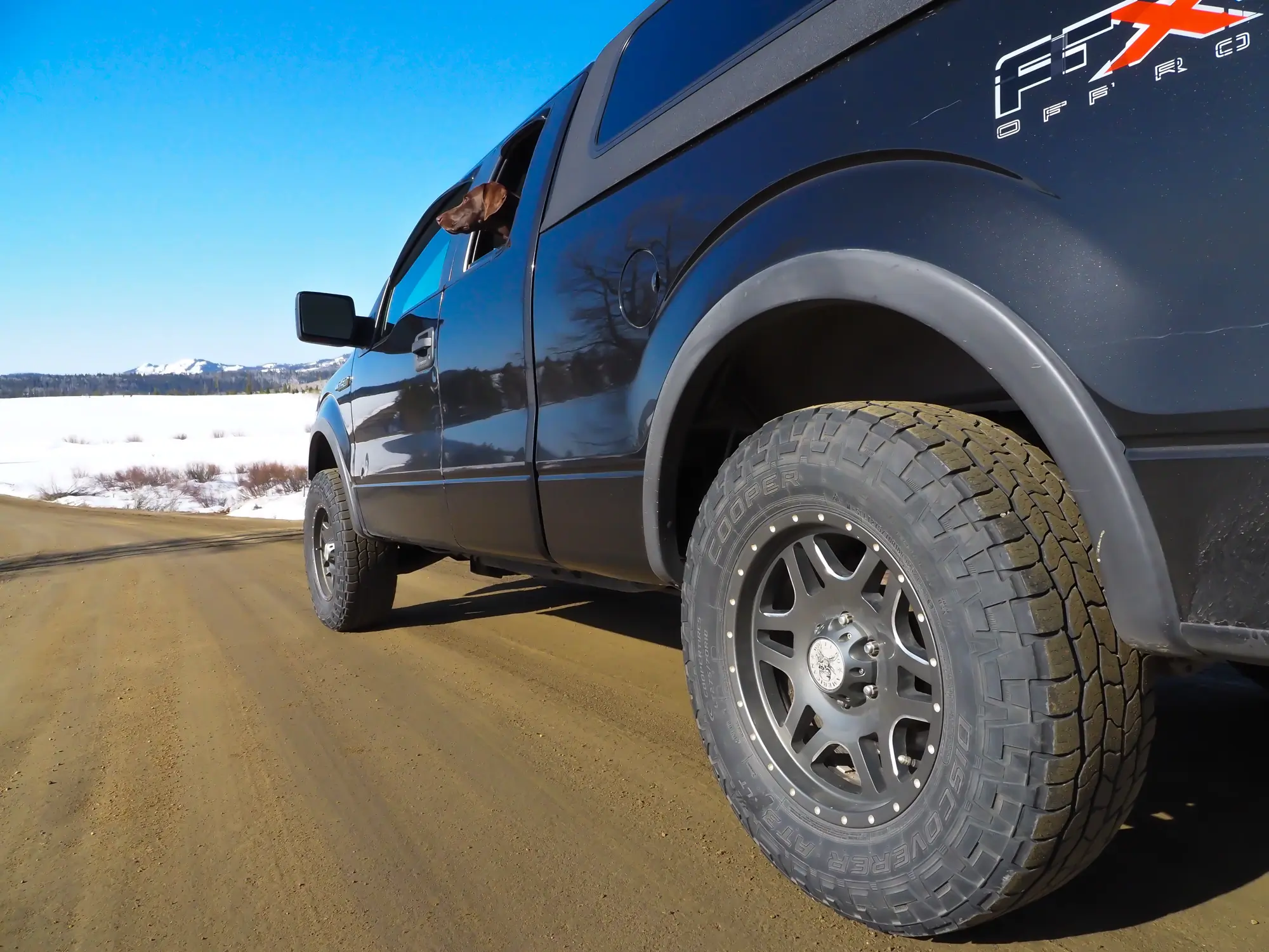 Ford F-150 with Cooper Discover AT3 XLT tires