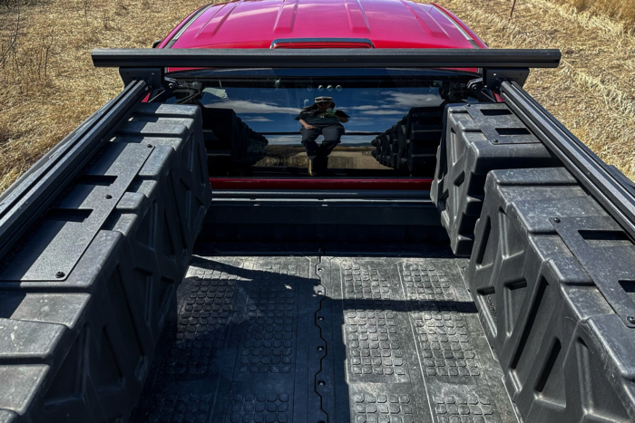 View from above Leitner Rack System