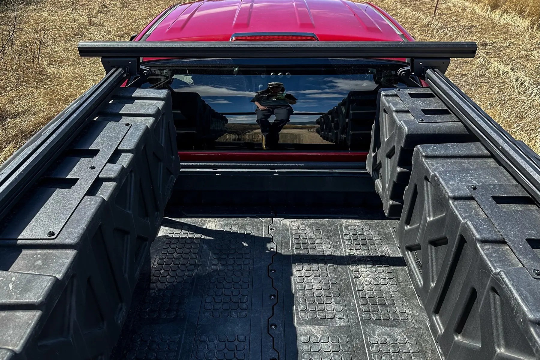 View from above Leitner Rack System