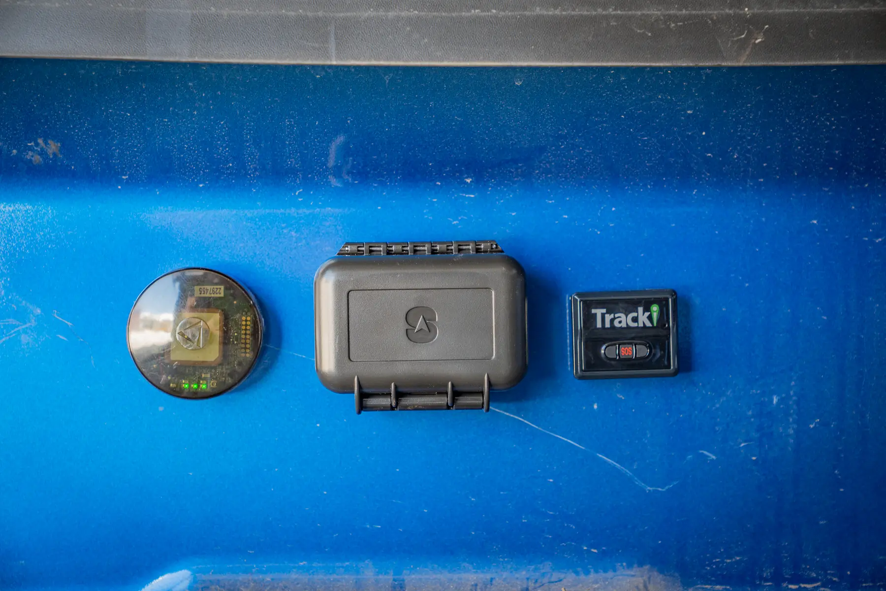 collection of gps trackers