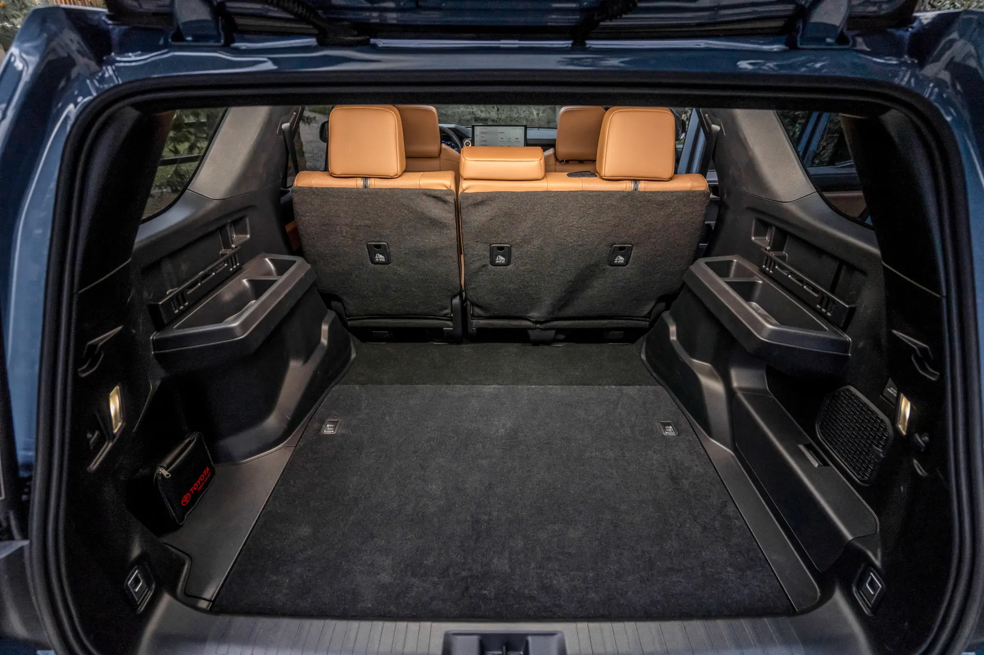 2025 Toyota 4Runner rear cargo area