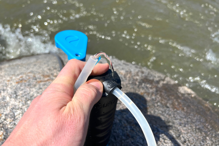 LifeSaver Wayfarer Water Purifier is more effective than water filters for backpacking and camping