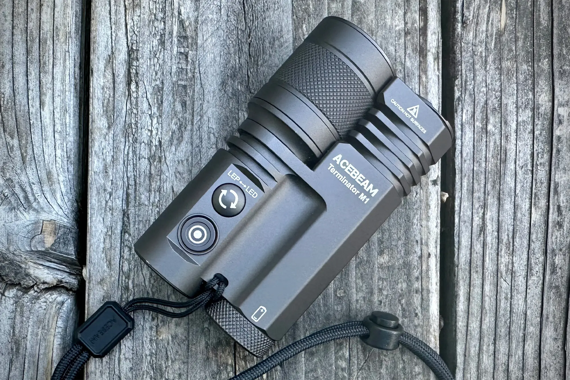 ACEBEAM TERMINATOR M1 懐中電灯 Dual Head LEP/LED Flashlight|Acebeam® Official Store |High