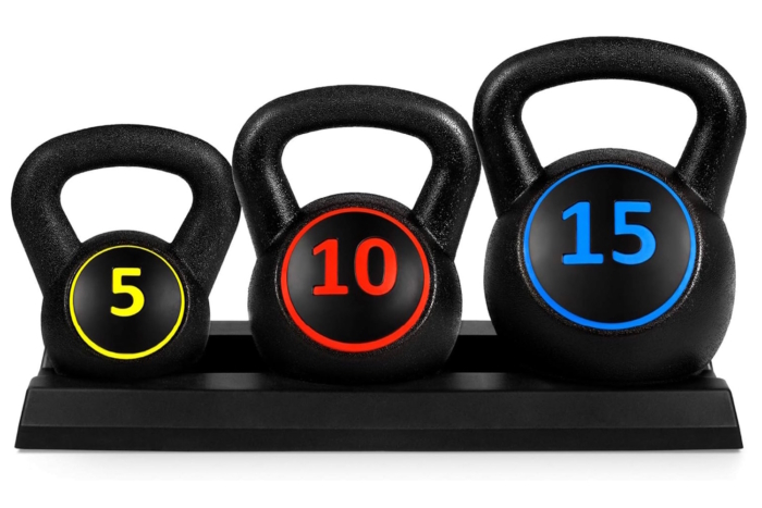 Best Choice 3-Piece Kettlebell Set