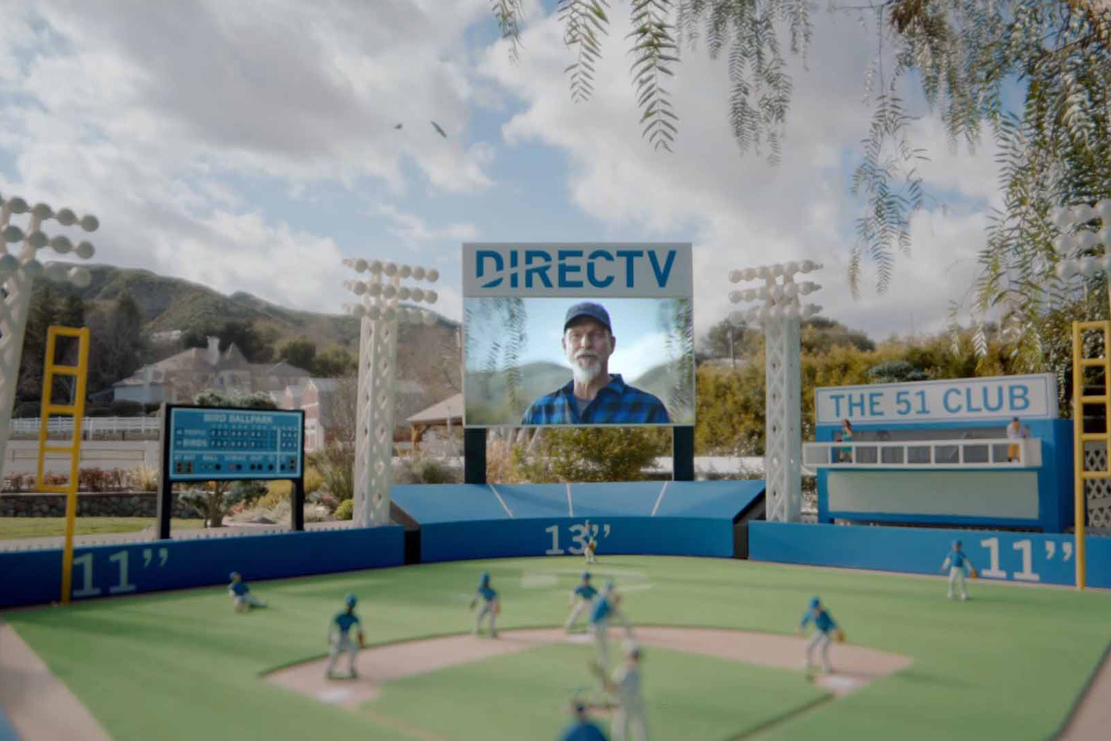 directv bird ballpark satellite dish
