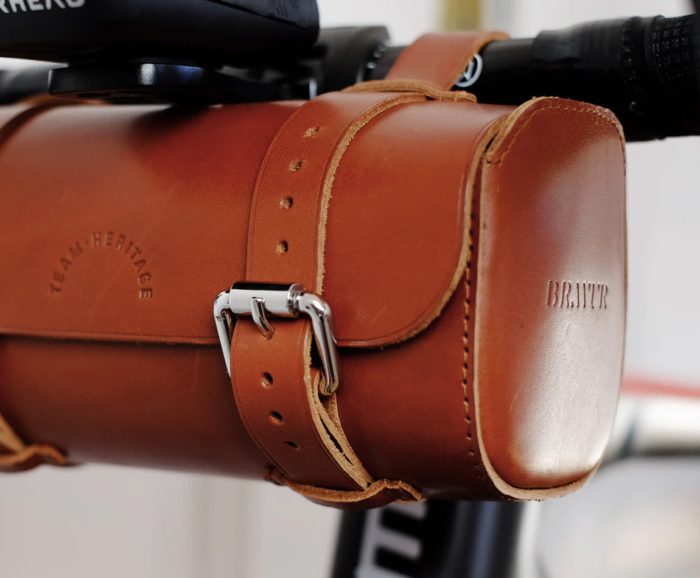 leather handlebar bag from bravur